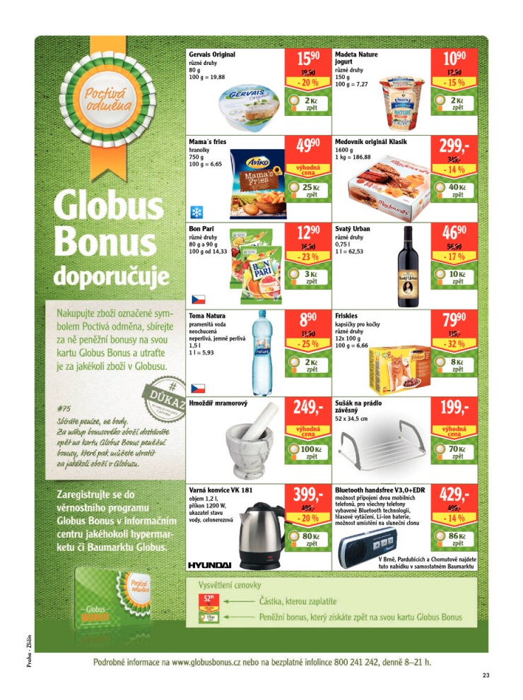 leták Globus Naše noviny od 6.8.2015 strana 1 leták Globus Naše noviny od 6.8.2015 strana 1