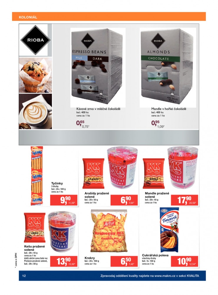 leták Makro Gastronomie trvanlivé zboží od 12.8.2015 strana 1 leták Makro Gastronomie trvanlivé zboží od 12.8.2015 strana 1