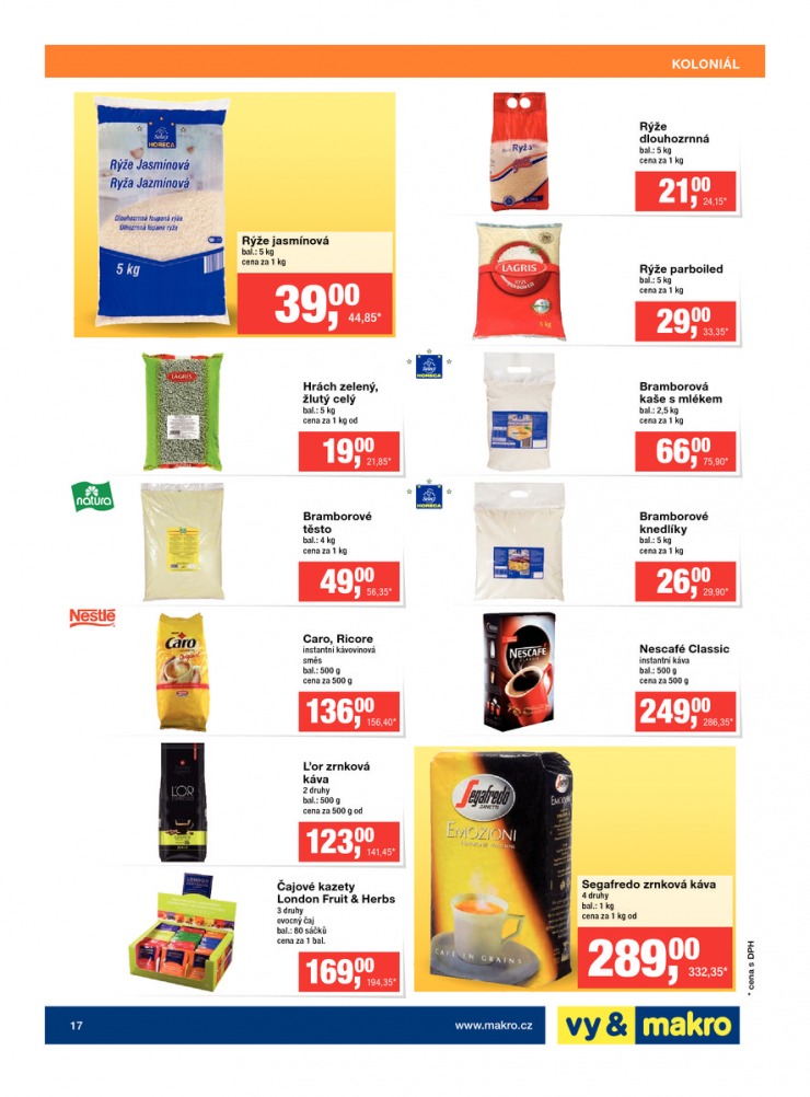 leták Makro Gastronomie trvanlivé zboží od 12.8.2015 strana 1 leták Makro Gastronomie trvanlivé zboží od 12.8.2015 strana 1