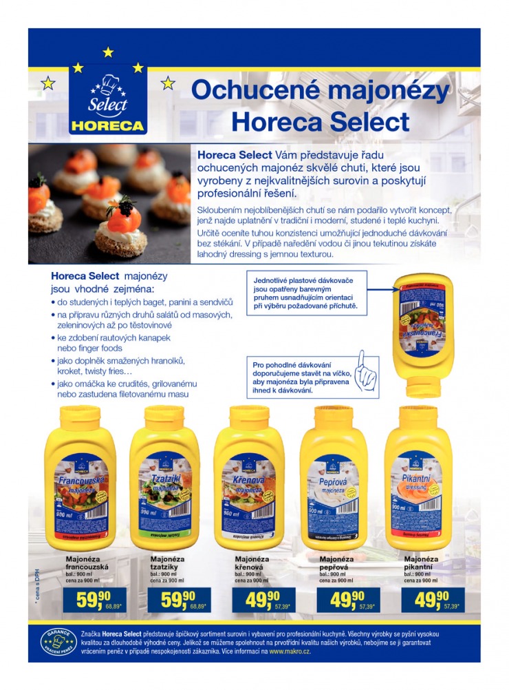 leták Makro Gastronomie trvanlivé zboží od 12.8.2015 strana 1 leták Makro Gastronomie trvanlivé zboží od 12.8.2015 strana 1