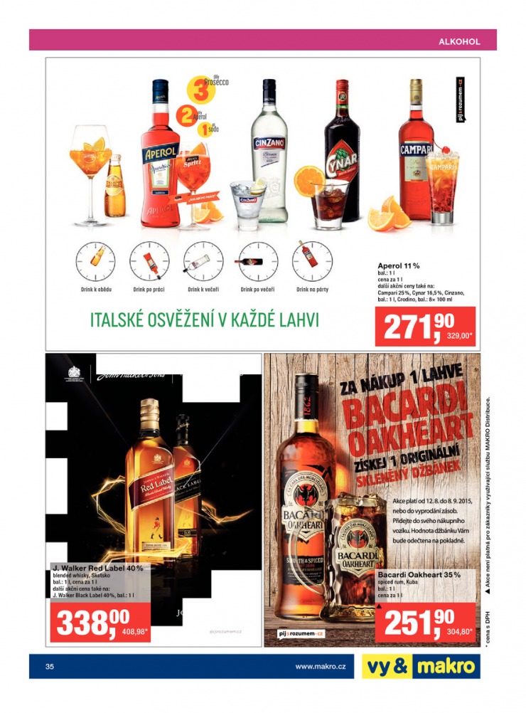 leták Makro Gastronomie trvanlivé zboží od 12.8.2015 strana 1 leták Makro Gastronomie trvanlivé zboží od 12.8.2015 strana 1