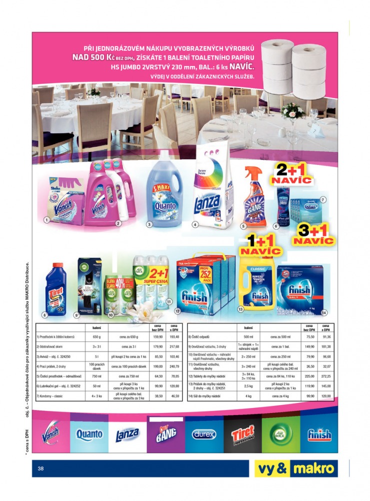 leták Makro Gastronomie trvanlivé zboží od 12.8.2015 strana 1 leták Makro Gastronomie trvanlivé zboží od 12.8.2015 strana 1
