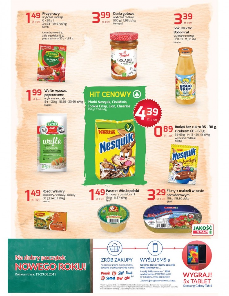 leták Polsko Spar.pl od 13.08.2015 strana 1 leták Polsko Spar.pl od 13.08.2015 strana 1