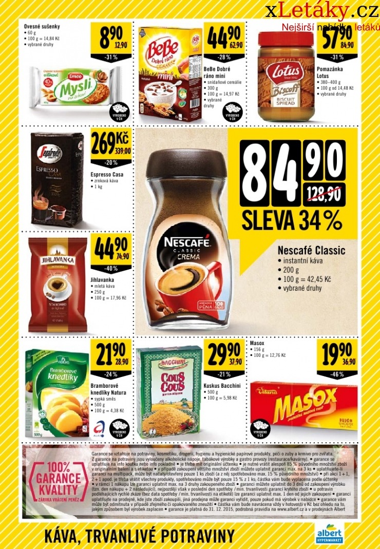 leták Albert Hypermarket leták strana 1 leták Albert Hypermarket leták strana 1