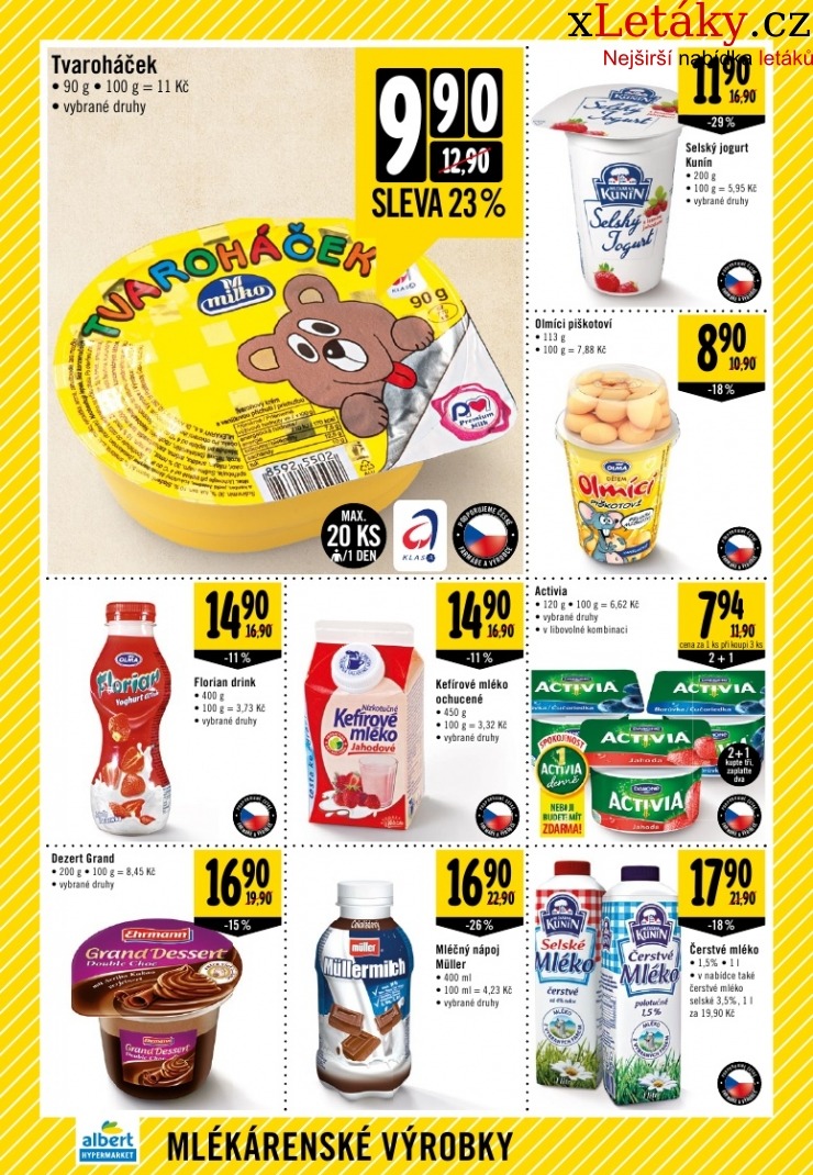leták Albert Hypermarket leták strana 1 leták Albert Hypermarket leták strana 1
