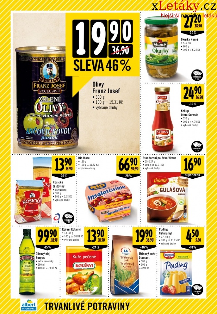 leták Albert Hypermarket leták strana 1 leták Albert Hypermarket leták strana 1