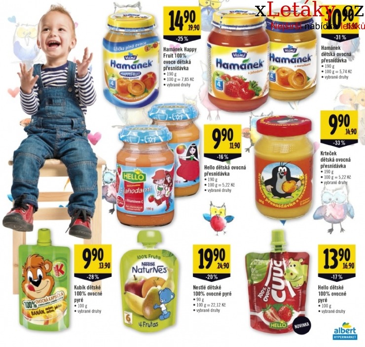 leták Albert Hypermarket - Katalog Baby leták strana 1 leták Albert Hypermarket - Katalog Baby leták strana 1