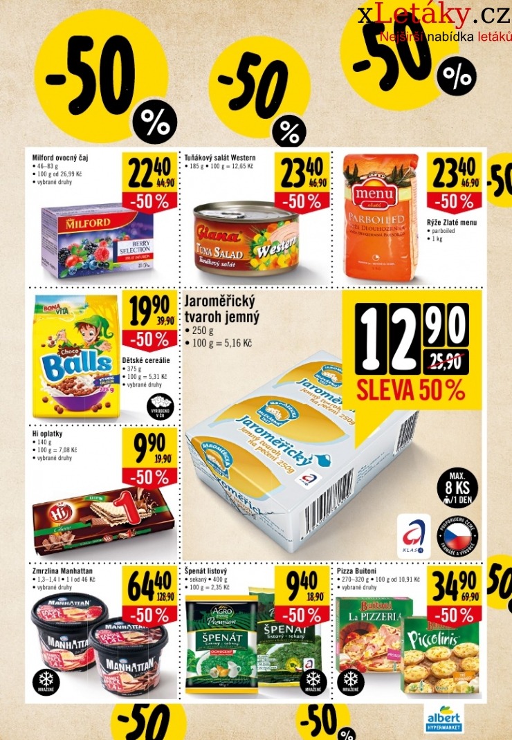 leták Albert Hypermarket leták strana 1 leták Albert Hypermarket leták strana 1