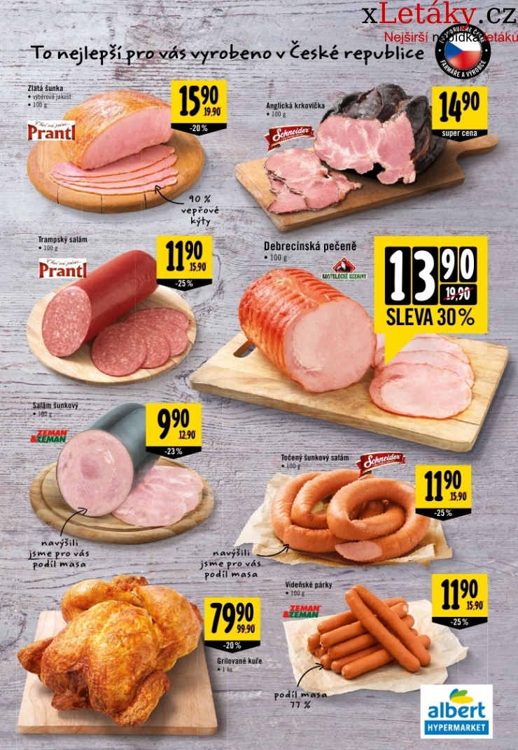 leták Albert Hypermarket leták strana 1 leták Albert Hypermarket leták strana 1