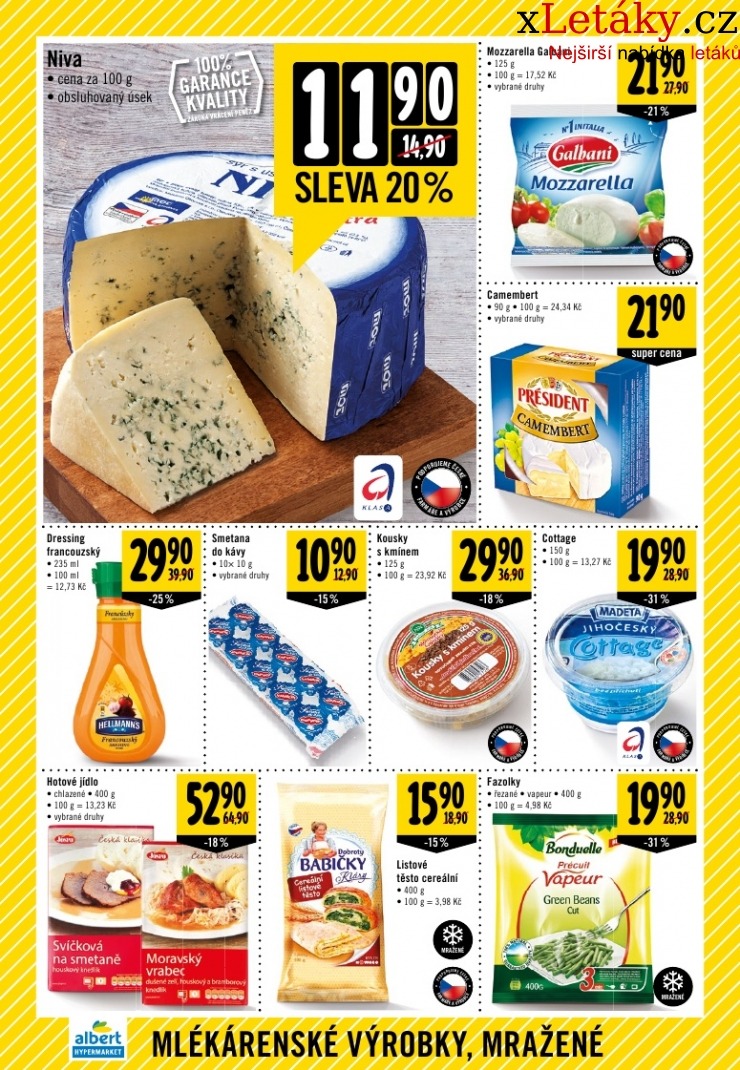 leták Albert Hypermarket leták strana 1 leták Albert Hypermarket leták strana 1