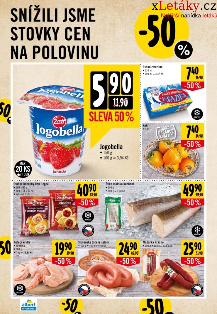 leták Albert Hypermarket leták strana 1 leták Albert Hypermarket leták strana 1