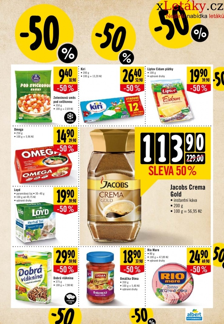 leták Albert Hypermarket leták strana 1 leták Albert Hypermarket leták strana 1