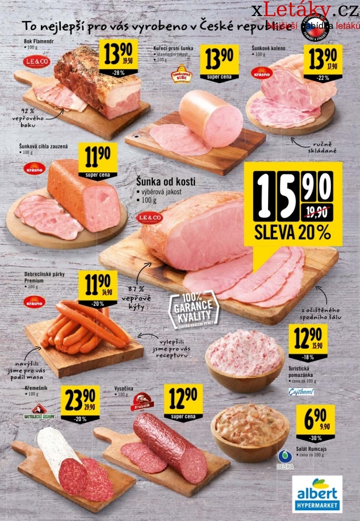 leták Albert Hypermarket leták strana 1 leták Albert Hypermarket leták strana 1