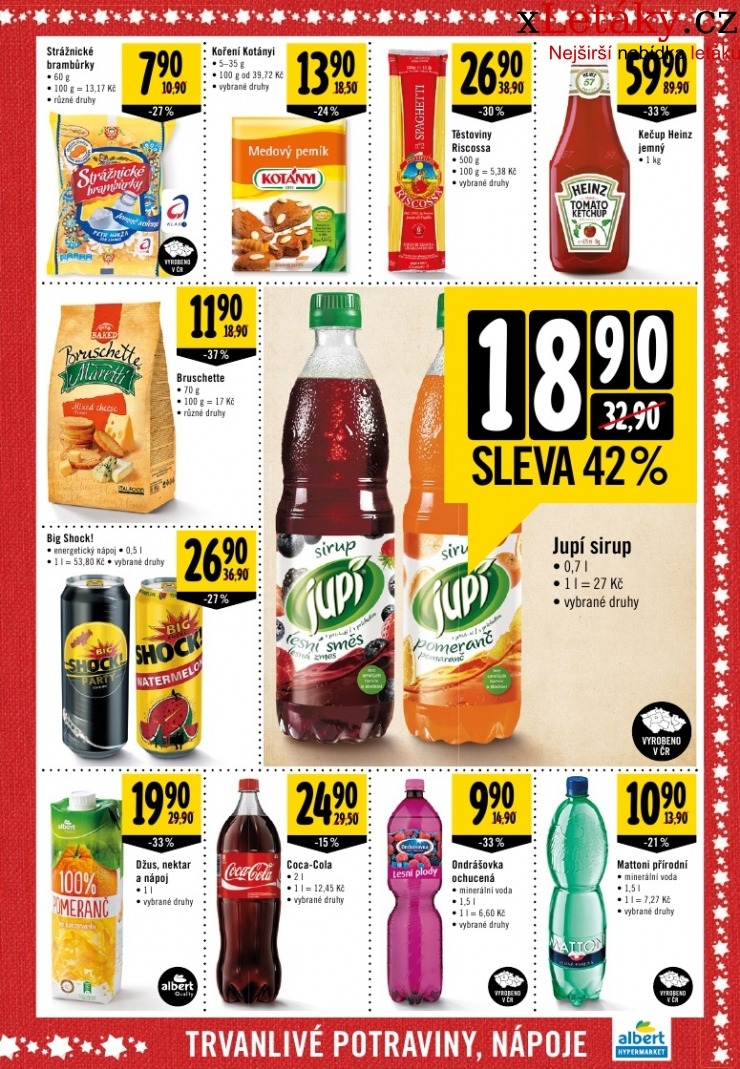 leták Albert Hypermarket leták strana 1 leták Albert Hypermarket leták strana 1