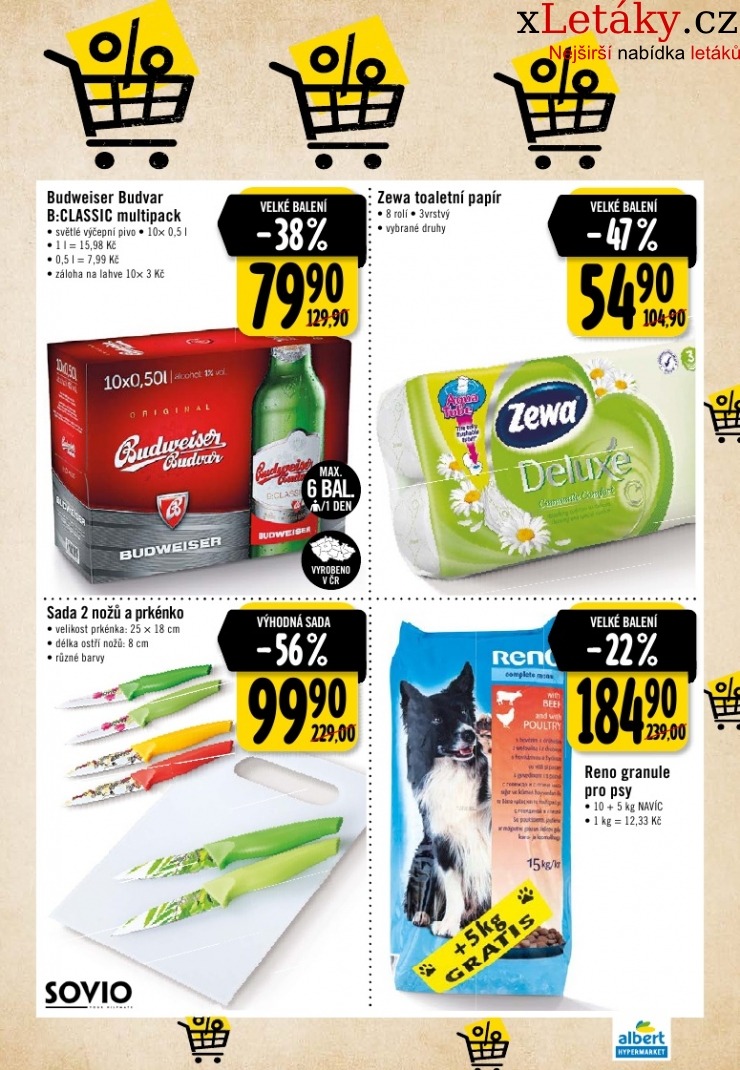 leták Albert Hypermarket leták strana 1 leták Albert Hypermarket leták strana 1