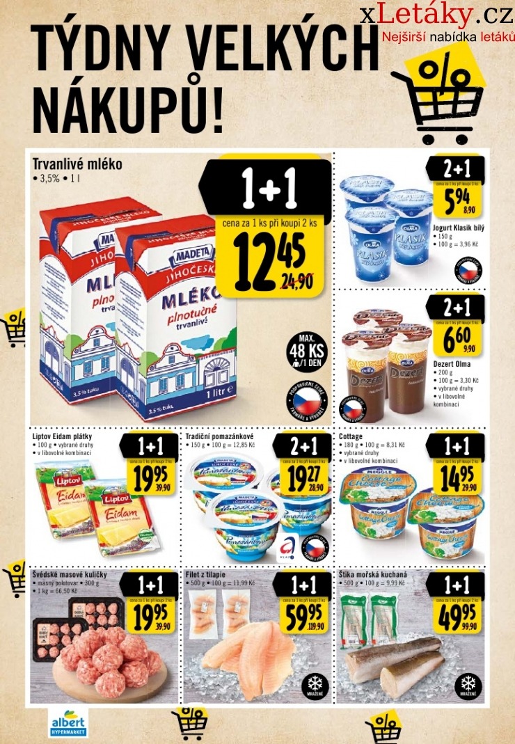 leták Albert Hypermarket leták strana 1 leták Albert Hypermarket leták strana 1