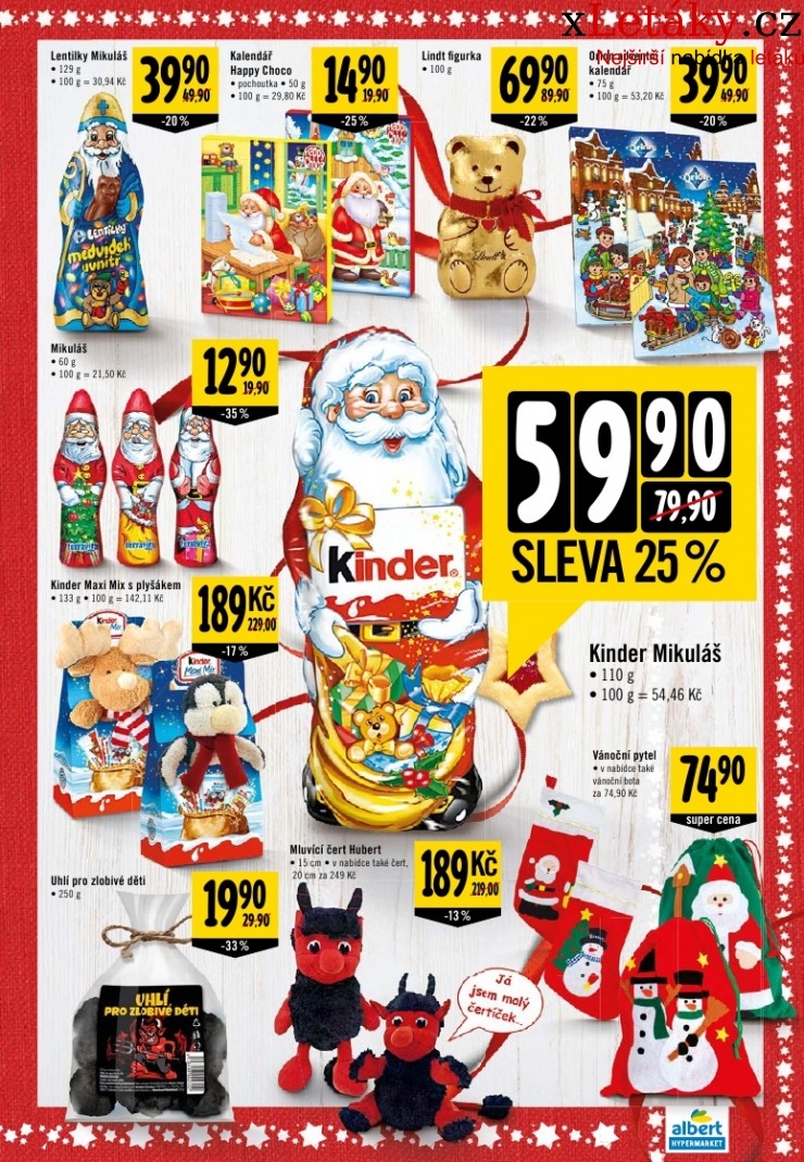 leták Albert Hypermarket leták strana 1 leták Albert Hypermarket leták strana 1
