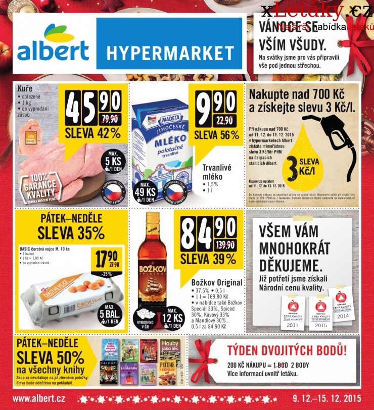 leták Albert Hypermarket leták strana 1 leták Albert Hypermarket leták strana 1