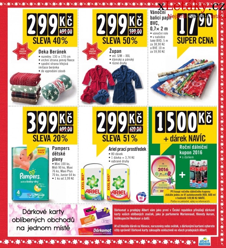 leták Albert Hypermarket leták strana 1 leták Albert Hypermarket leták strana 1
