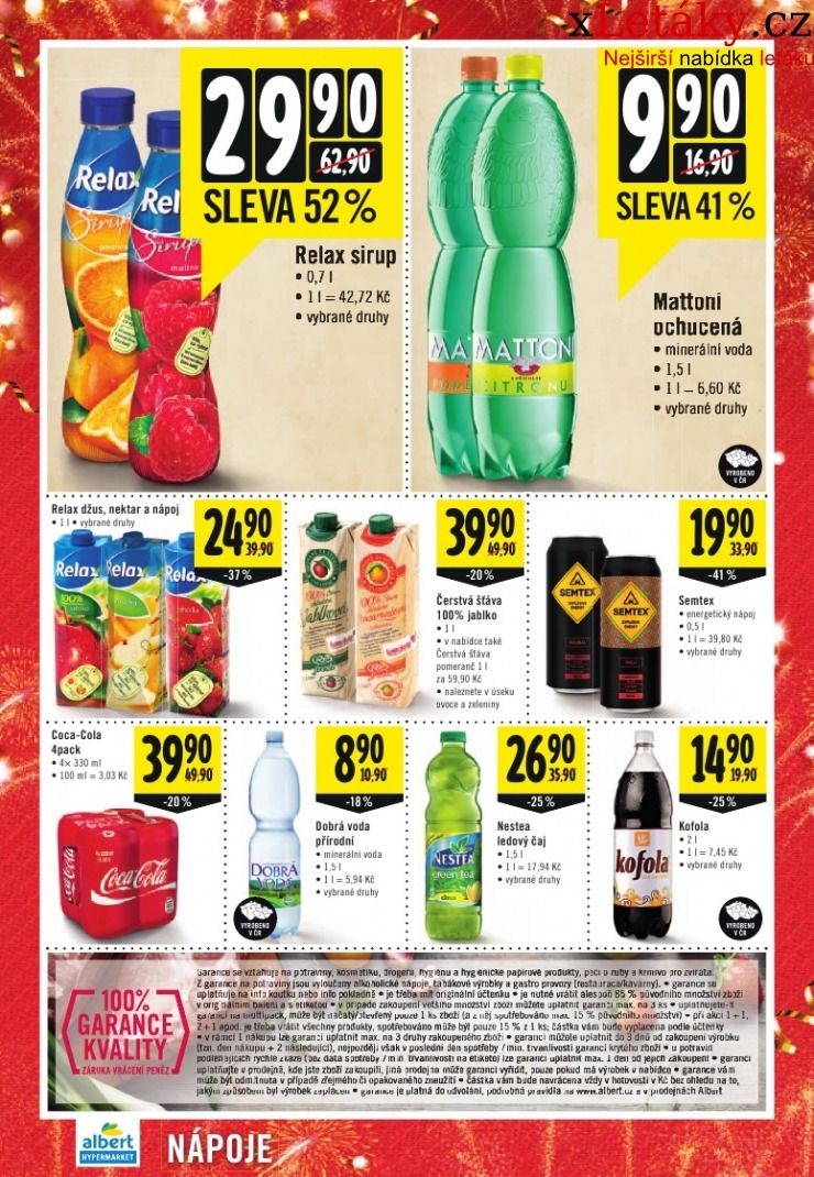 leták Albert Hypermarket leták strana 1 leták Albert Hypermarket leták strana 1