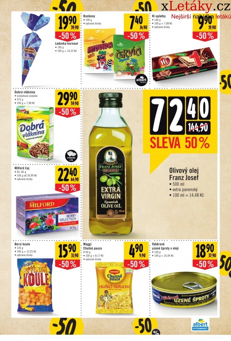 leták Albert Hypermarket leták strana 1 leták Albert Hypermarket leták strana 1